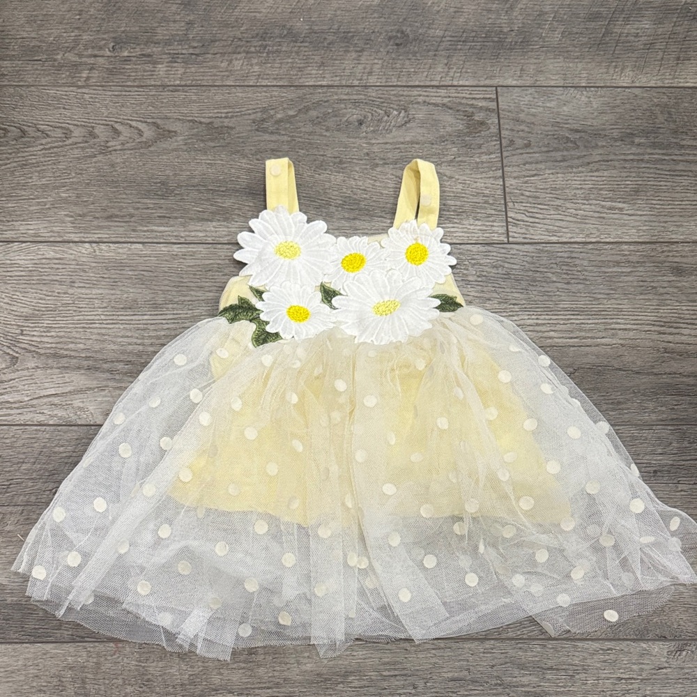 Baby Sara Floral Kids Dress with Flowers - 24 months